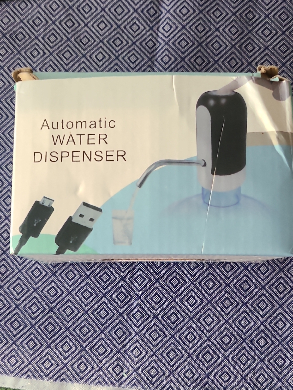 Automatic Water Dispenser Pump - Black